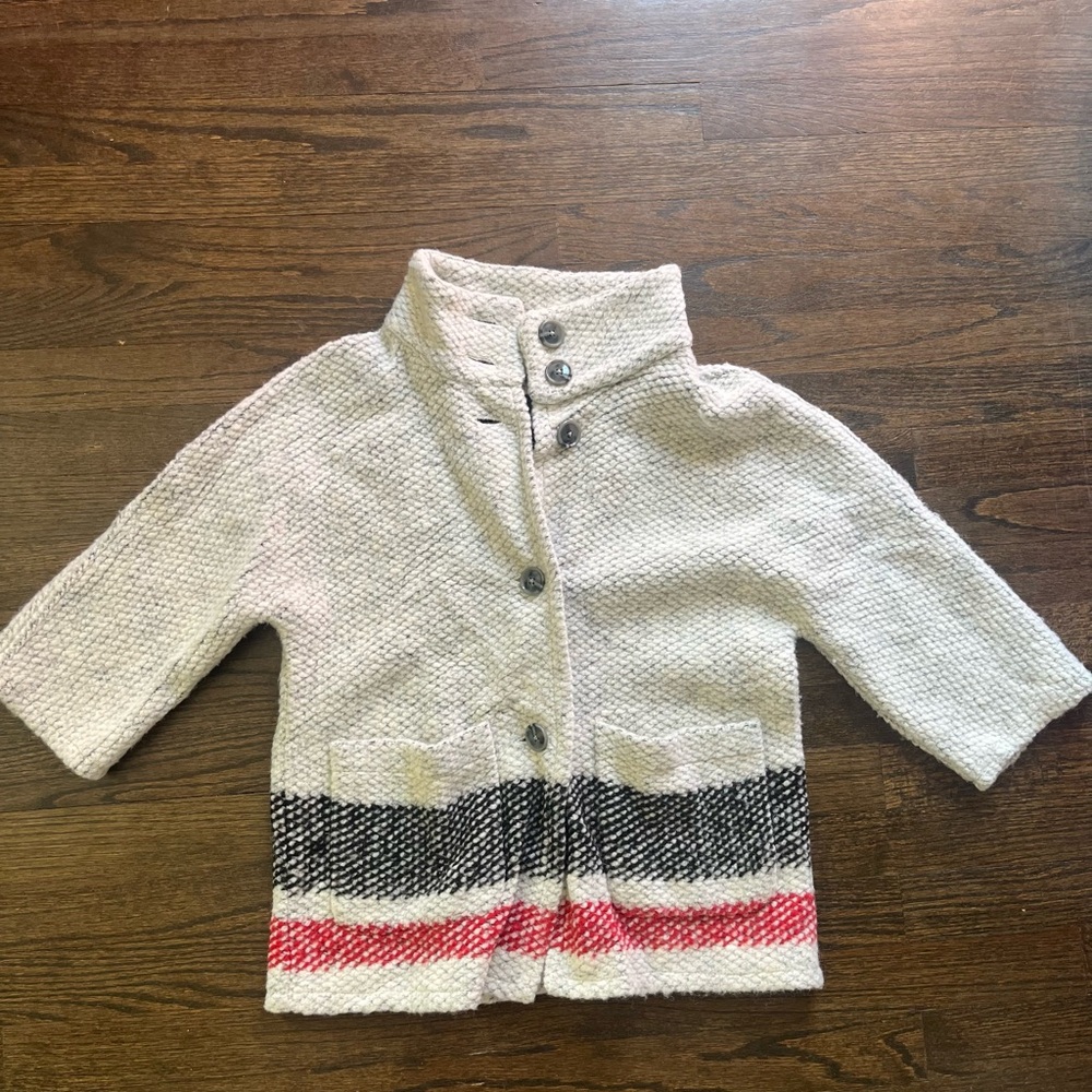 Gap Kids sweater jacket 3/4 sleeve (M) size 8